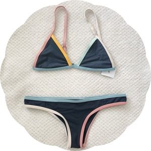 NWT Tavik Swimwear Matching Set Top and Bottom